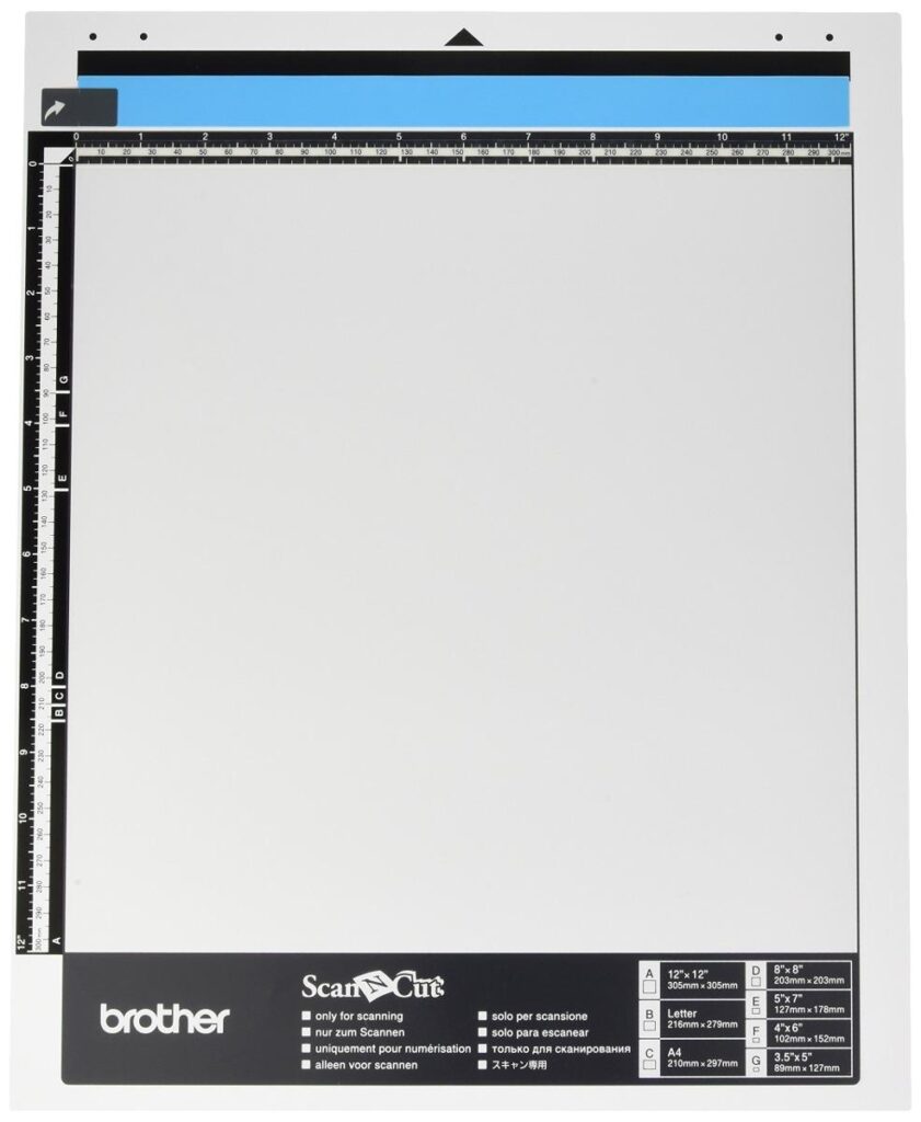 Tapete de digitalização 12″X24″ CAMATS24
